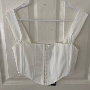 💜 White Fox Listen Carefully Bustier